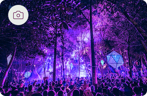 Boho-Bollywood Laser Dance Party